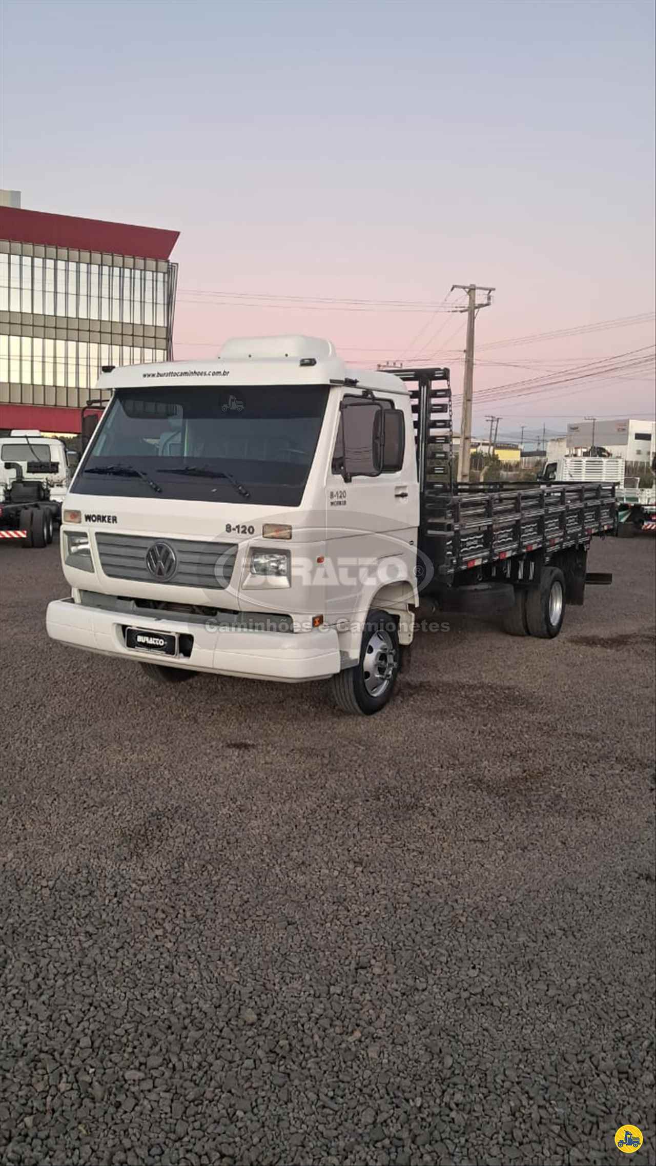 CAMINHAO VOLKSWAGEN VW 8120 Carga Seca Toco 4x2 Buratto Caminhões e Camionetas LAGES SANTA CATARINA SC
